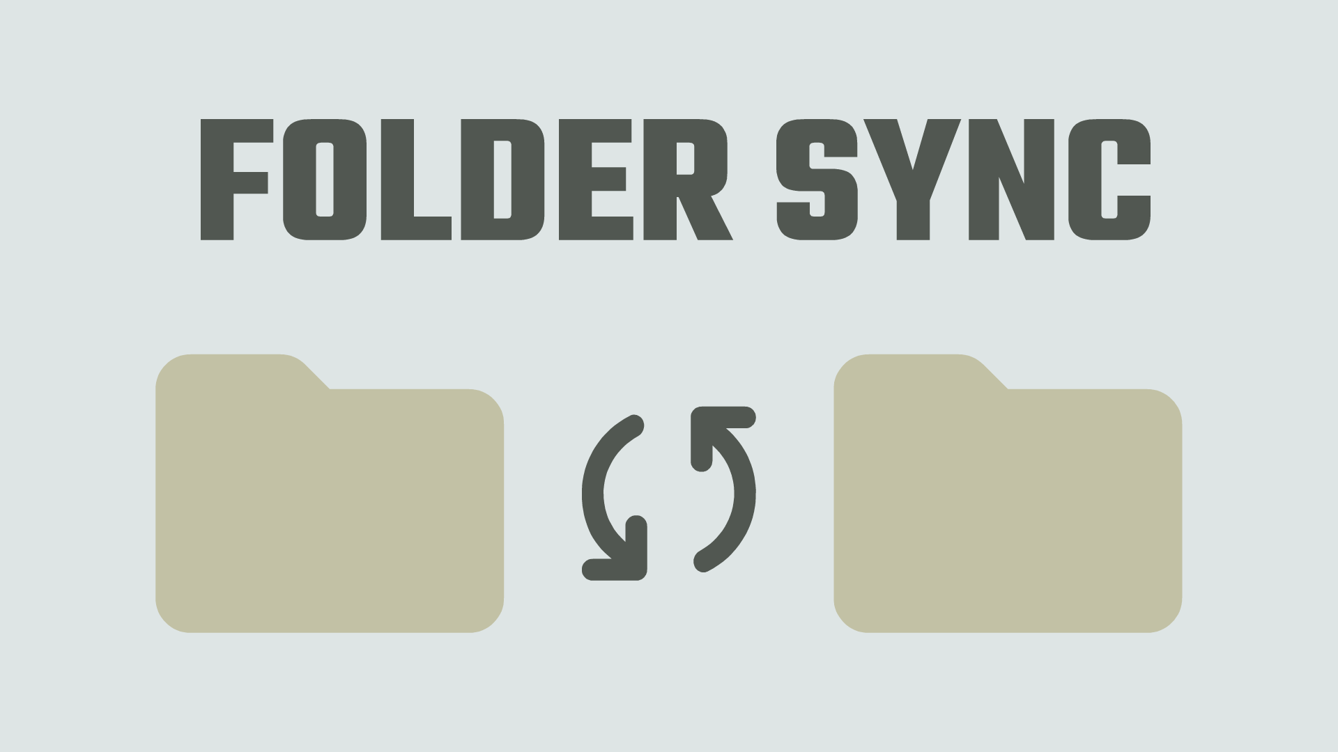 Sync Two Folder