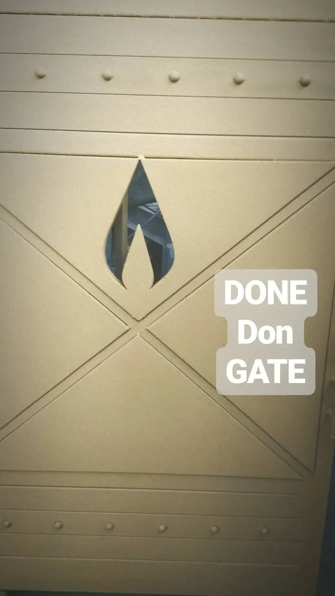 Decorative Metal Grill Art