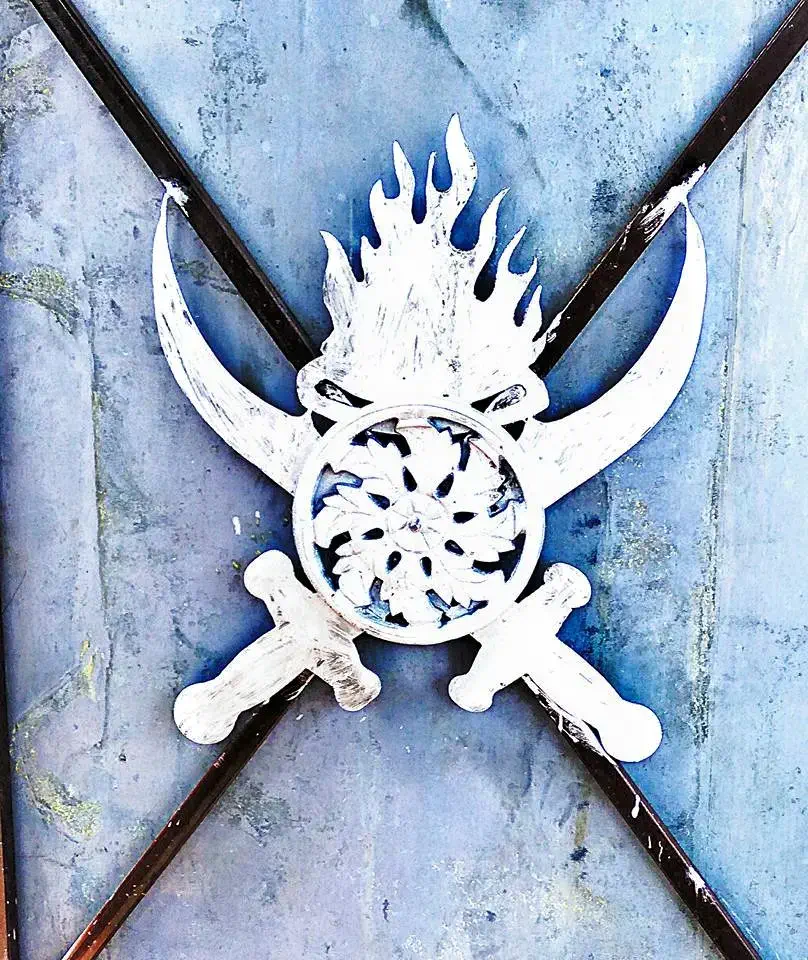 Decorative Metal Grill Art