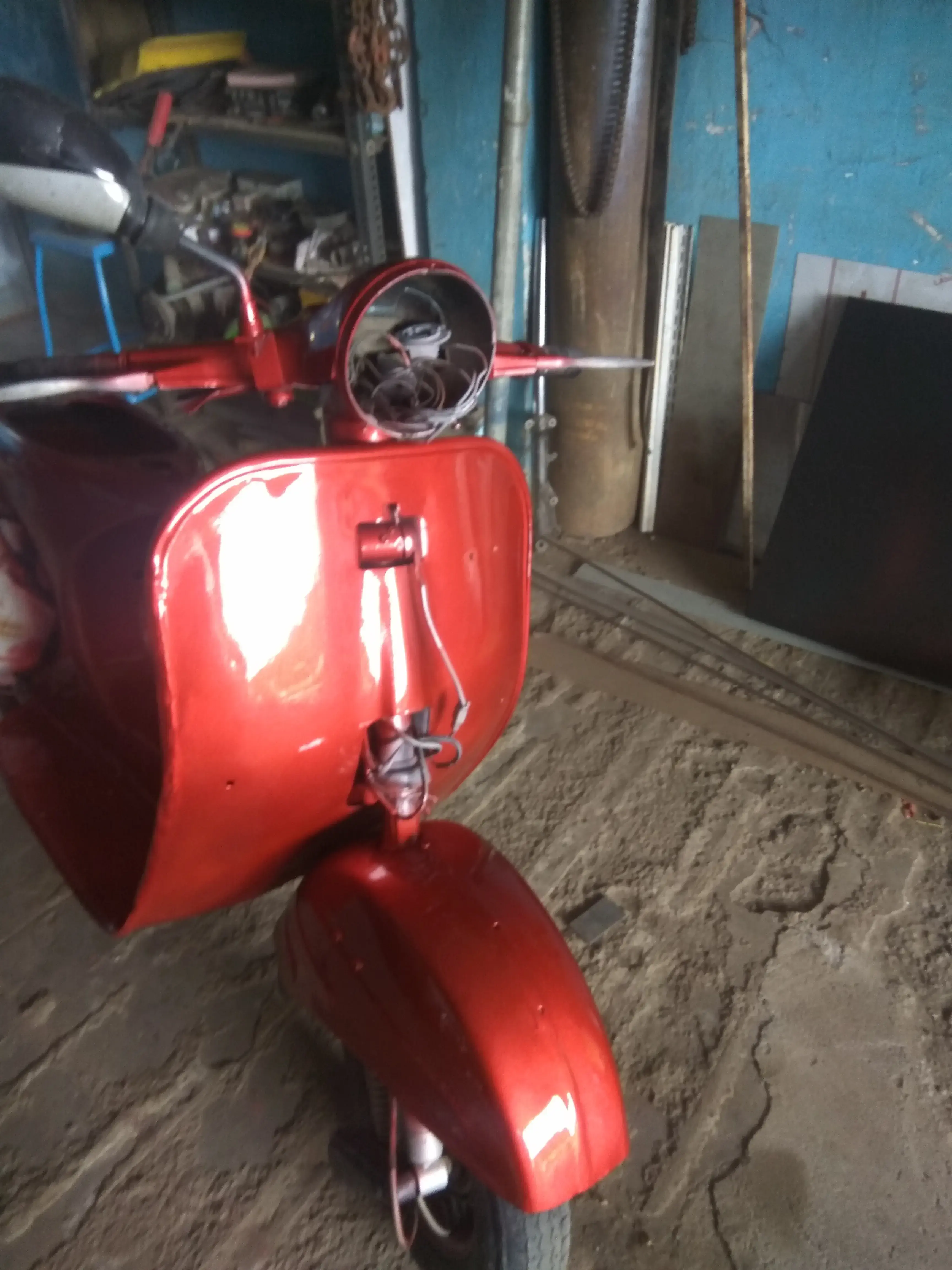 Custom Scooter BBQ Unit