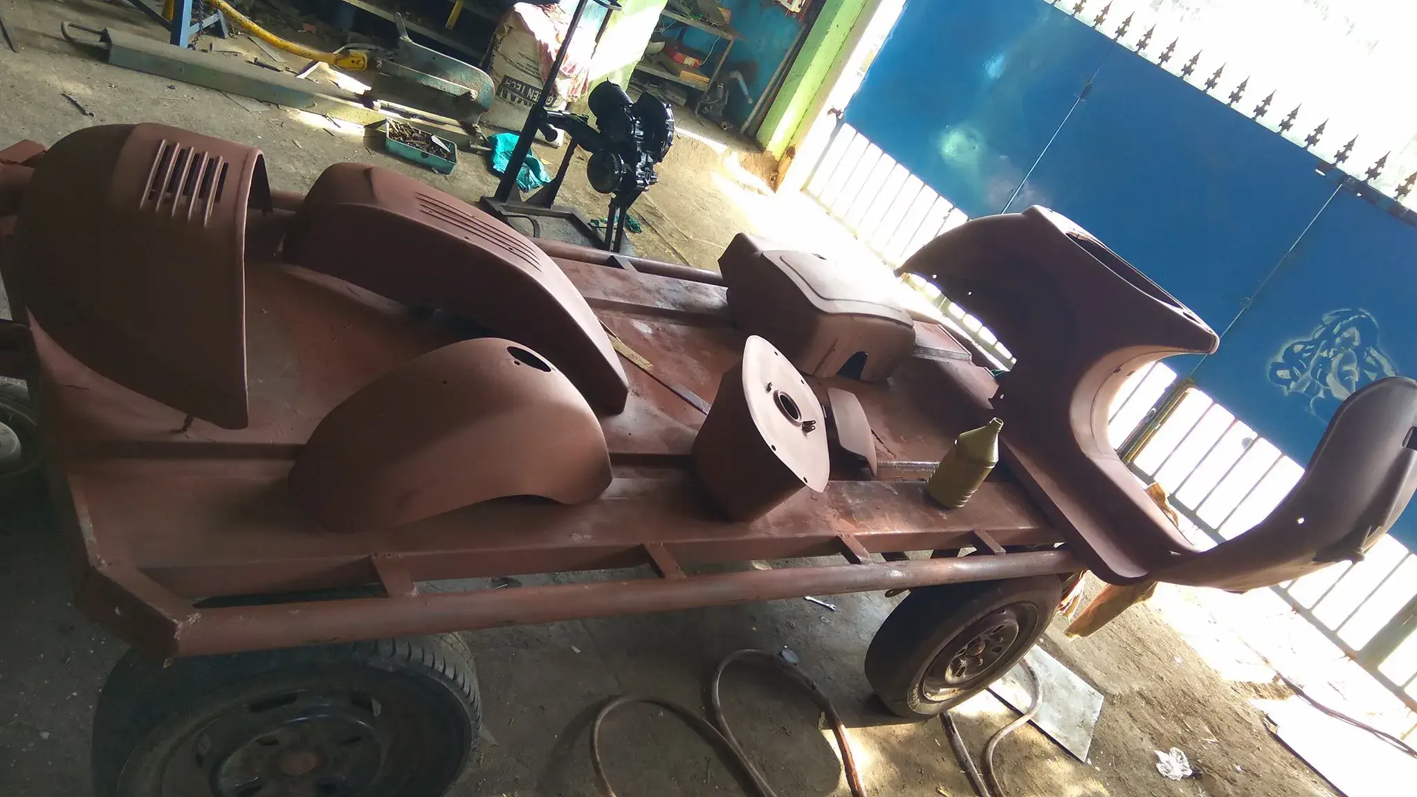 Vintage Scooter Restoration