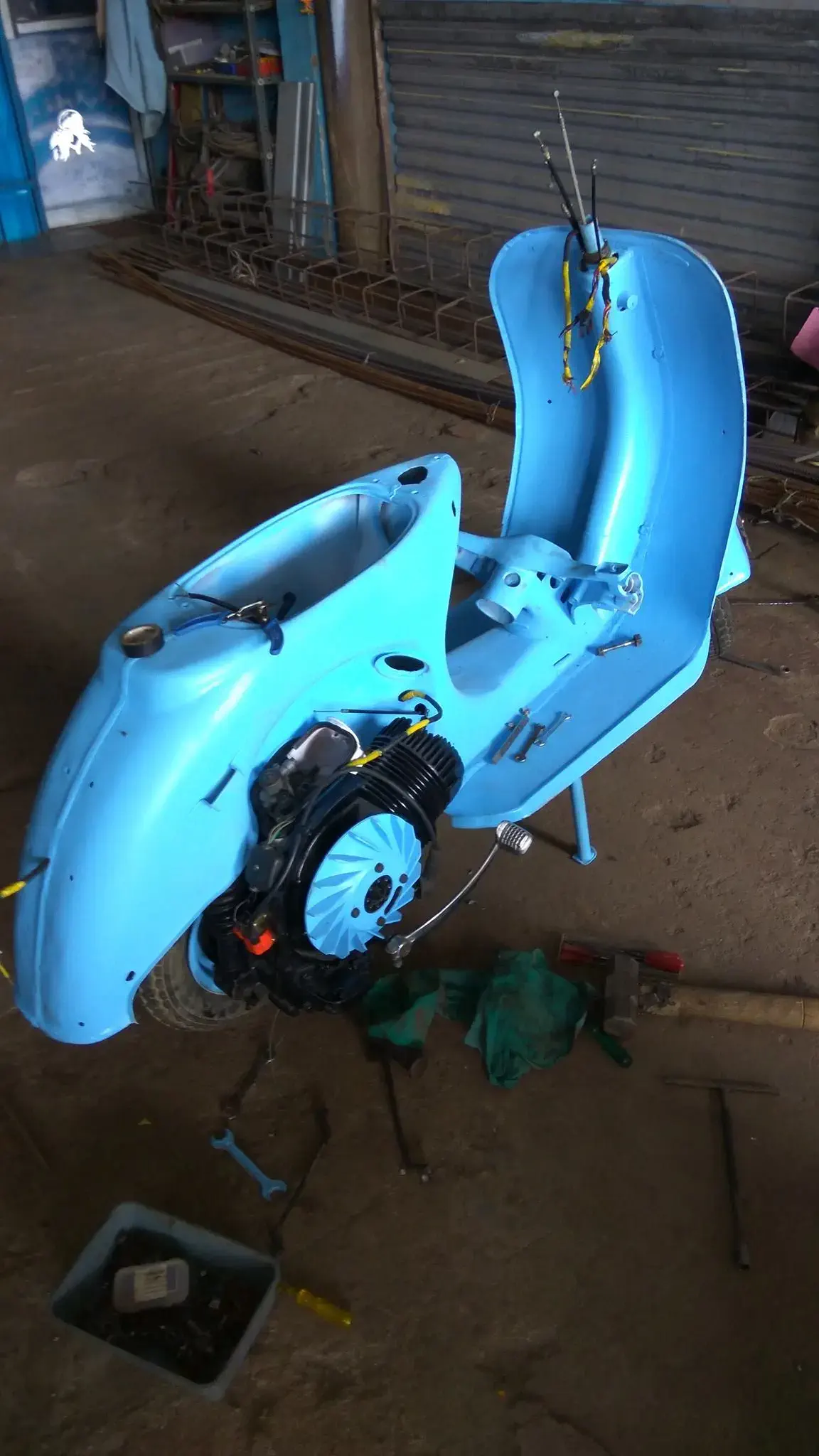 Vintage Scooter Restoration