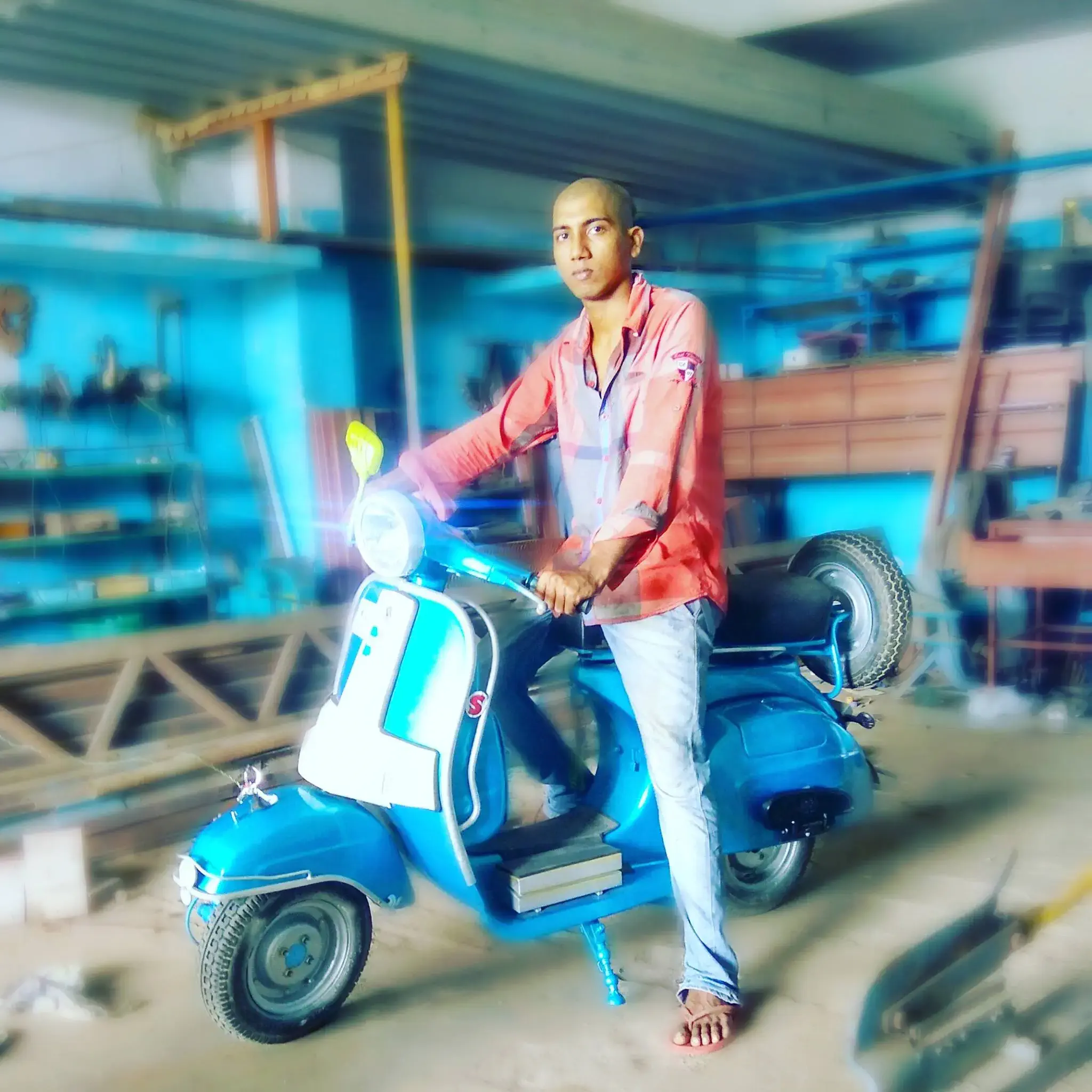 Vintage Scooter Restoration